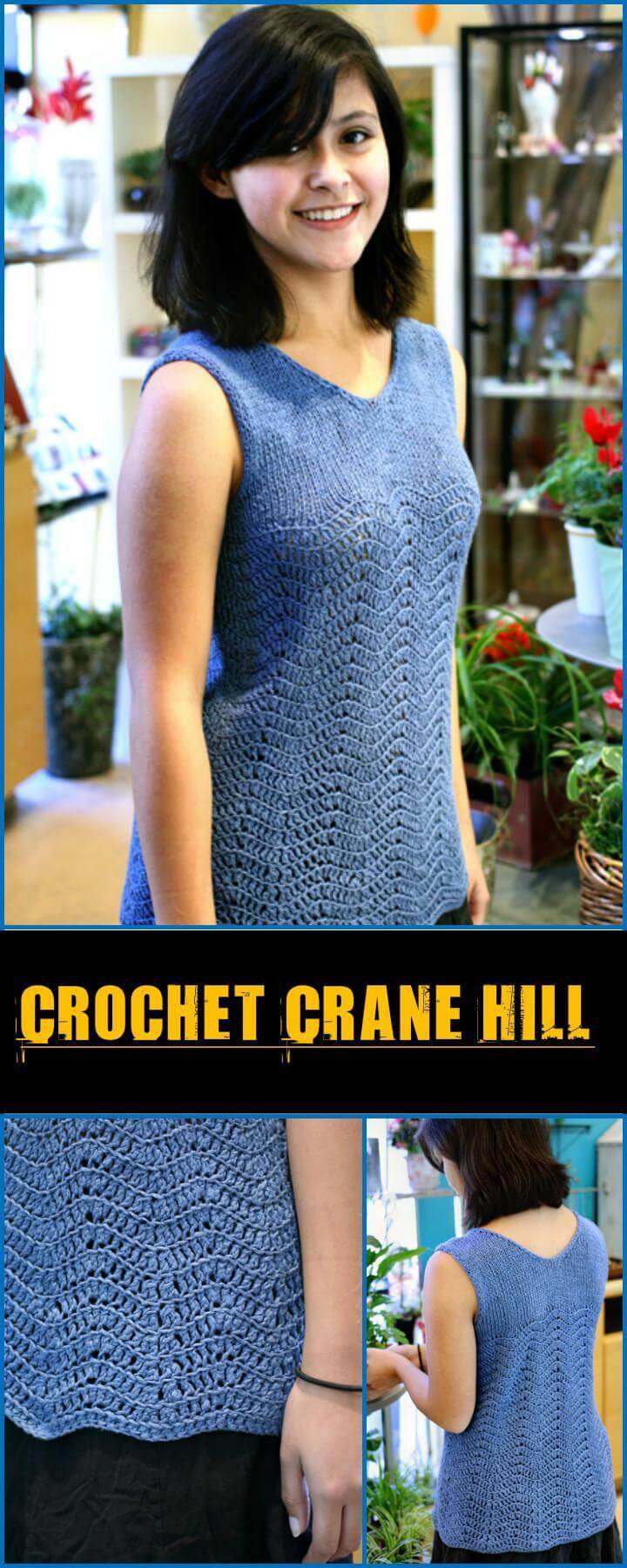 Crochet Crane Hill